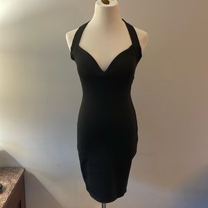 Valiant Paris black body on bandage style dress size small
